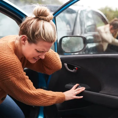 Chiropractic Harrisburg NC Auto Injury Woman